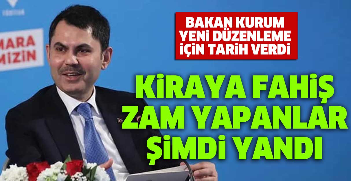 Bakan Kurum yeni düzenleme için tarih verdi