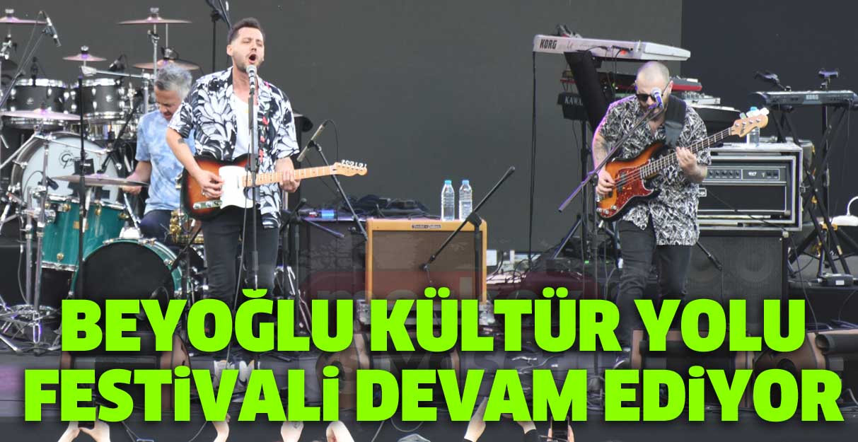 Beyoğlu Kültür Yolu Festivali devam ediyor