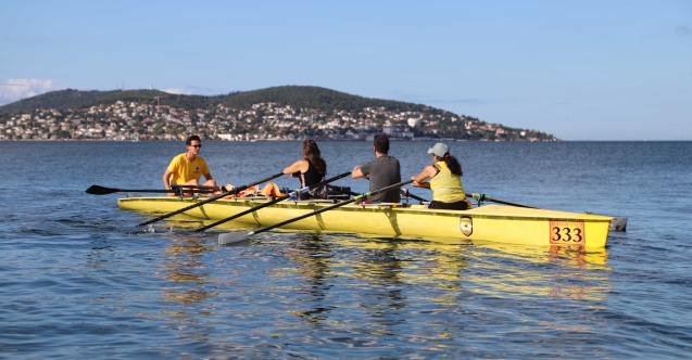 Kartal Belediyesi kürek ve kano eğitimleri başladı