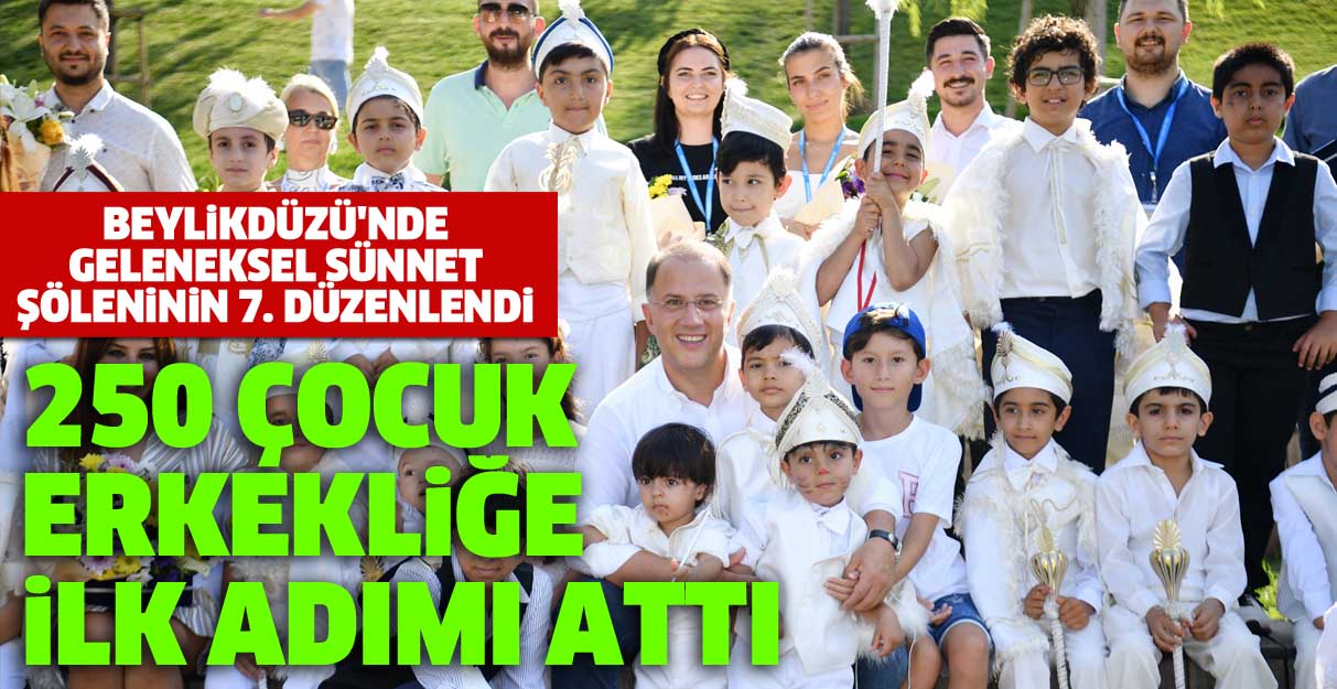 Beylikdüzü’nde geleneksel sünnet şöleninin 7’incisi düzenlendi