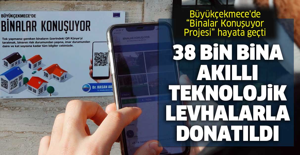 Büyükçekmece’de “Binalar Konuşuyor Projesi” hayata geçti