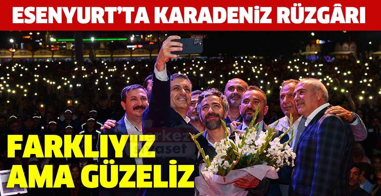 Esenyurt’ta Karadeniz rüzgârı