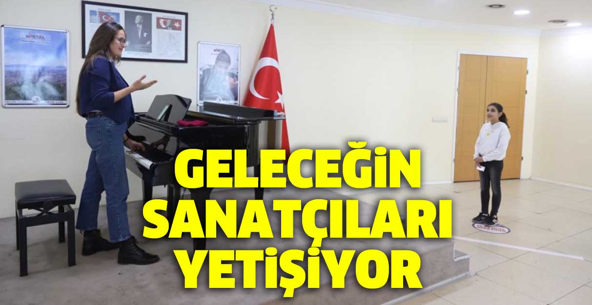 Geleceğin sanatçıları yetişiyor