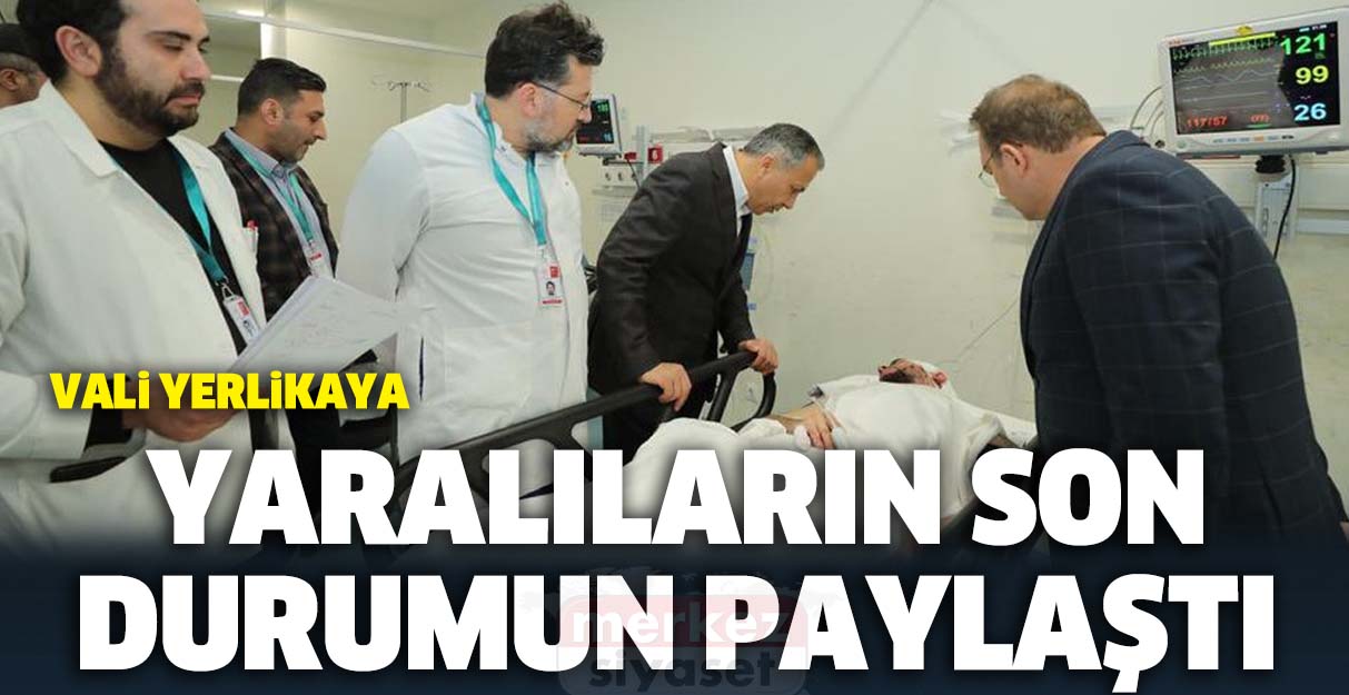 Vali Yerlikaya Taksim saldırısında yaralananlarla ilgili son durumu paylaştı