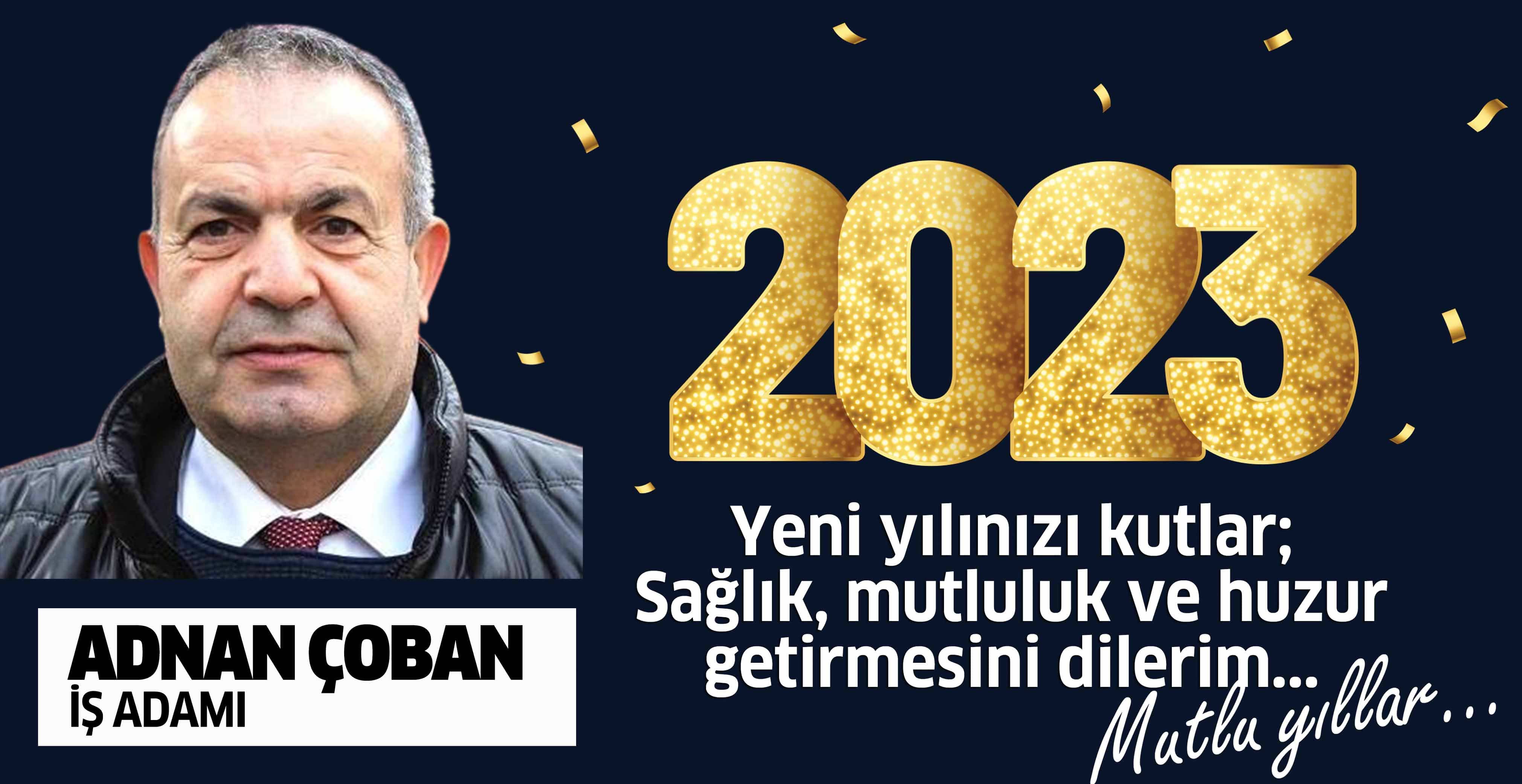 Adnan Çoban’dan yeni yıl mesajı