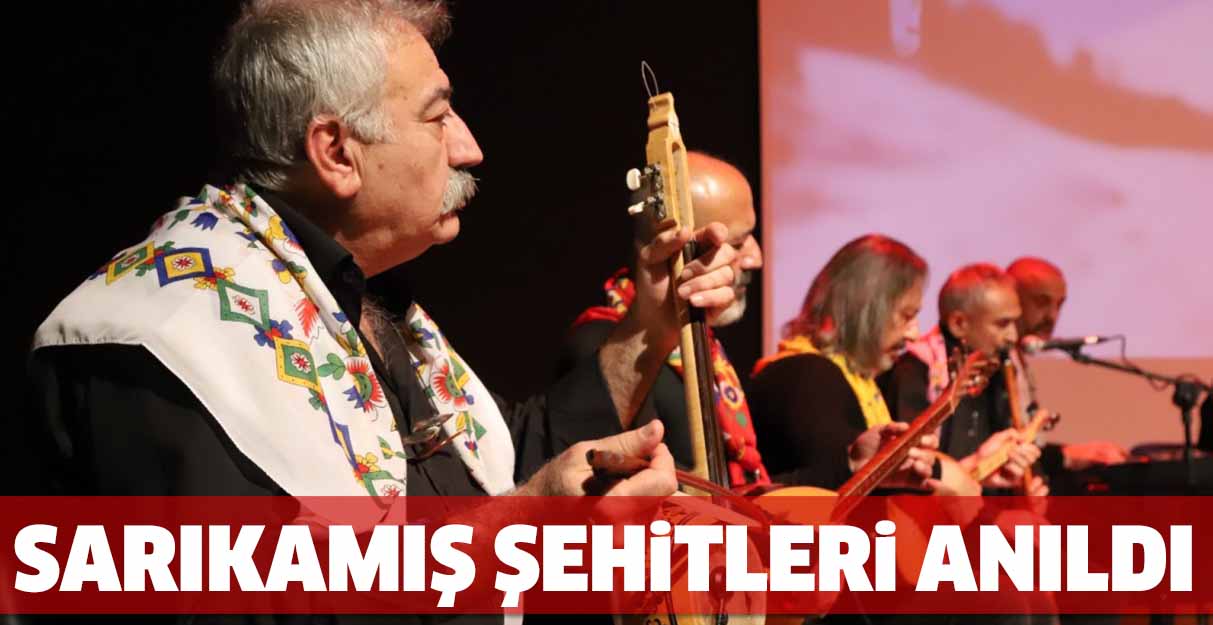 Sarıkamış şehitleri anıldı