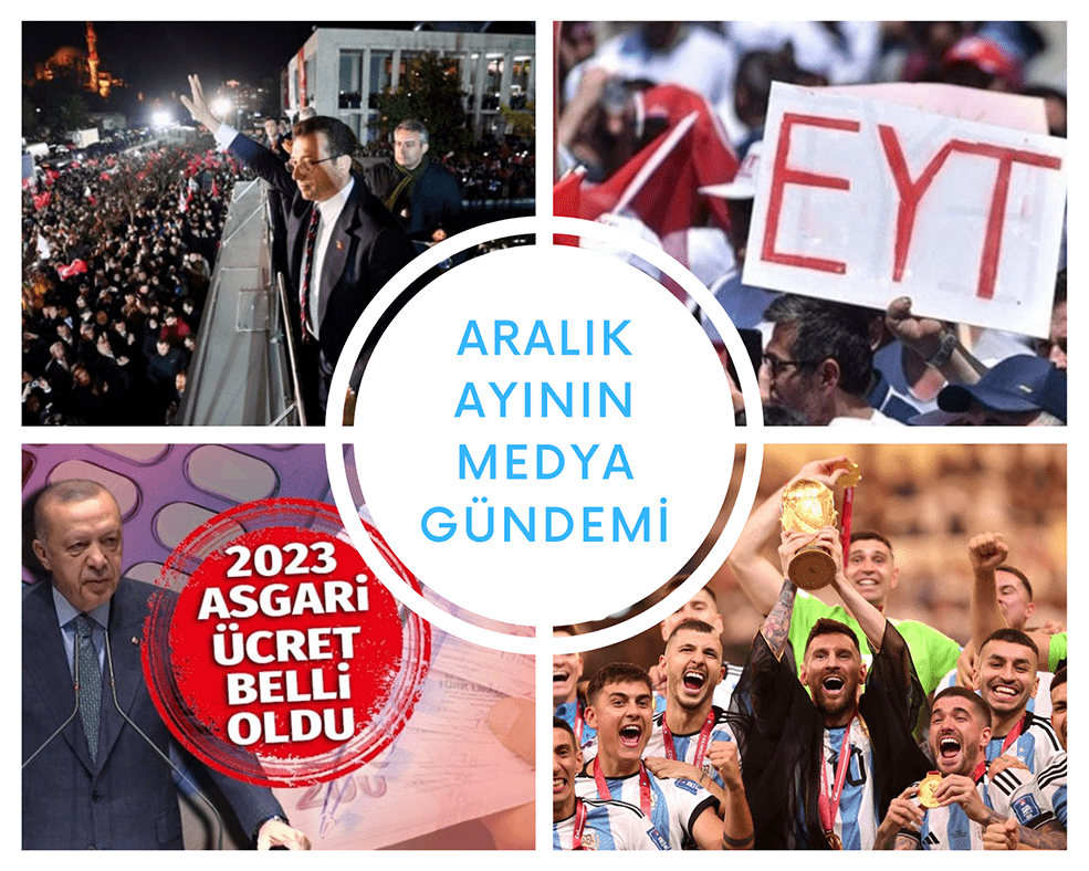 2022’NİN SON AYI HAREKETLİ GEÇTİ