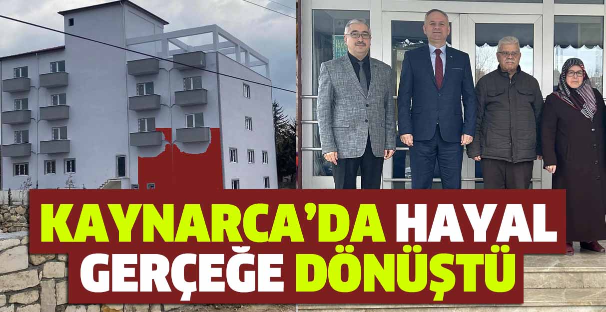 Kaynarca’da hayal gerçeğe dönüştü