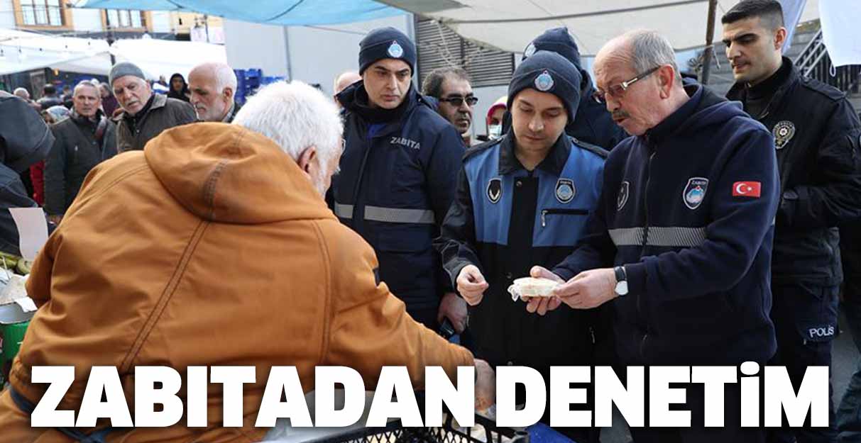 Zabıtadan denetim