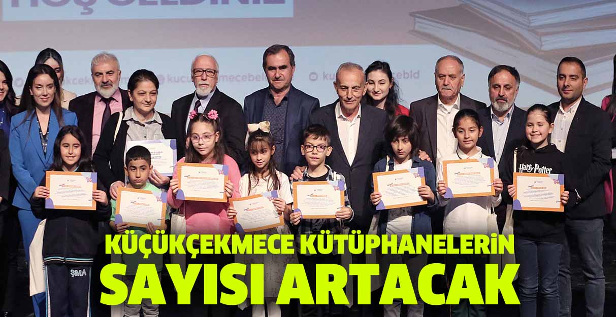 Küçükçekmece kütüphanelerin sayısı artacak