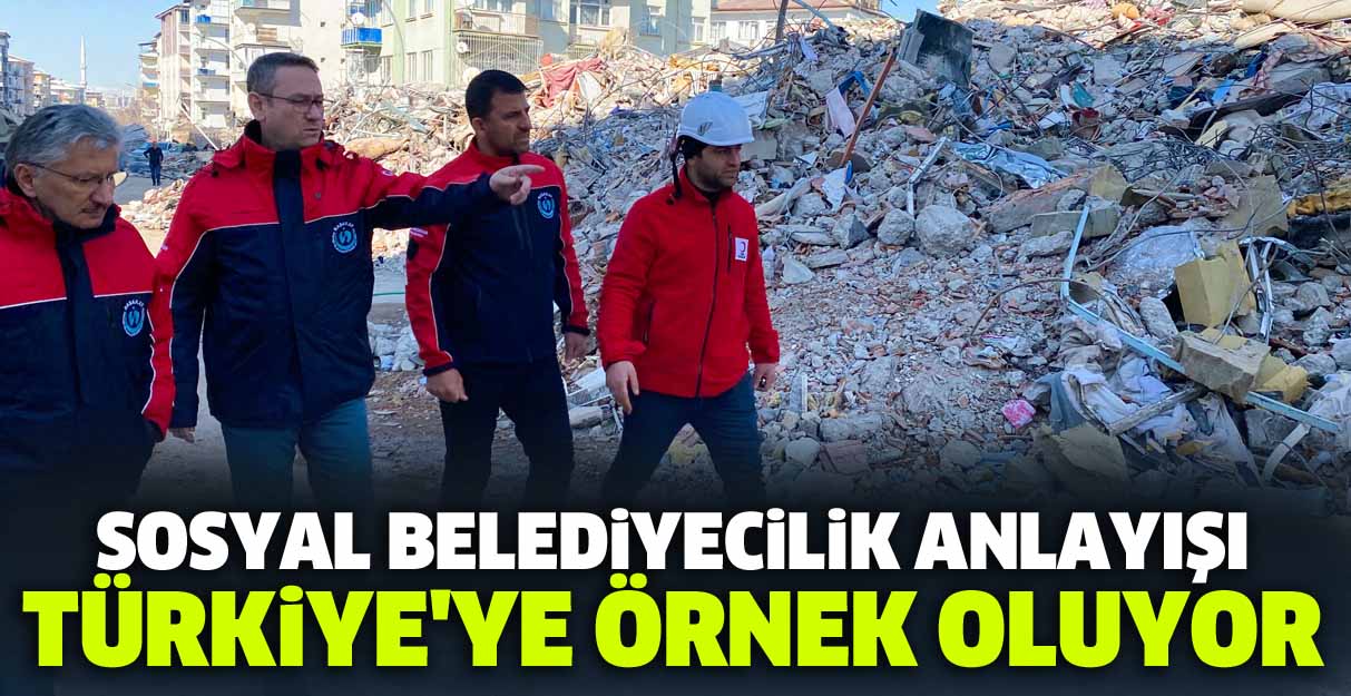 Sosyal belediyecilik anlayışı Türkiye’ye örnek oluyor