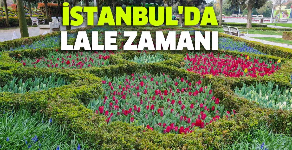 İstanbul’da lale zamanı