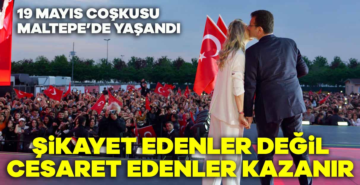 İmamoğlu: Şikayet edenler değil cesaret edenler kazanır