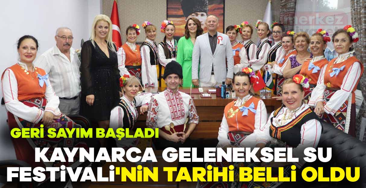 Kaynarca Geleneksel Su Festivali’nin tarihi belli oldu