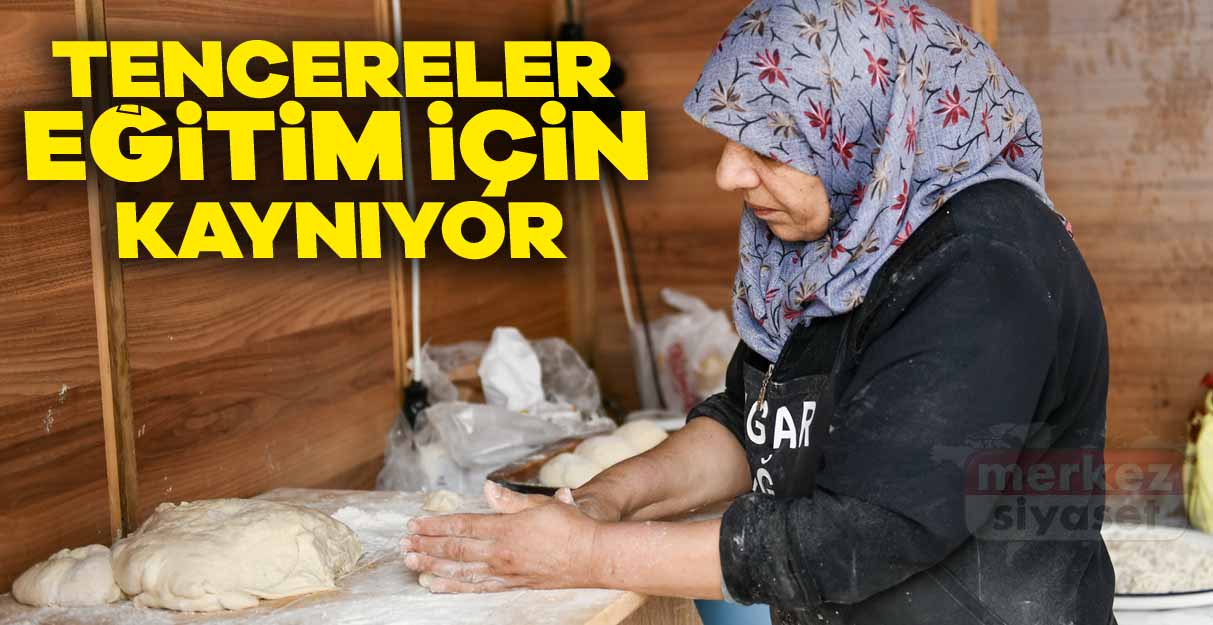 Tencereler eğitim için kaynıyor