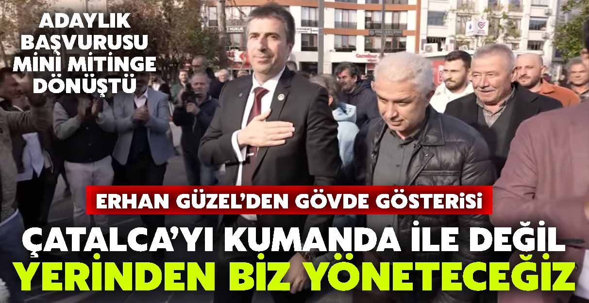 Erhan Güzel’den gövde gösterisi