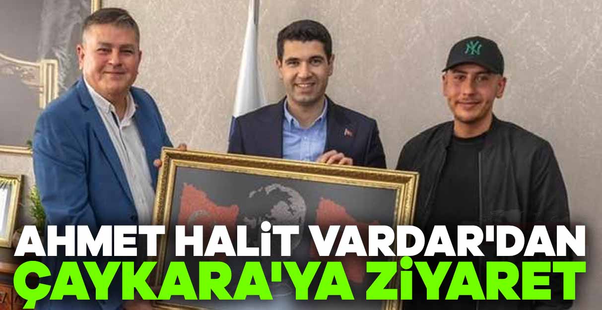 Ahmet Halit Vardar’dan Çaykara’ya ziyaret