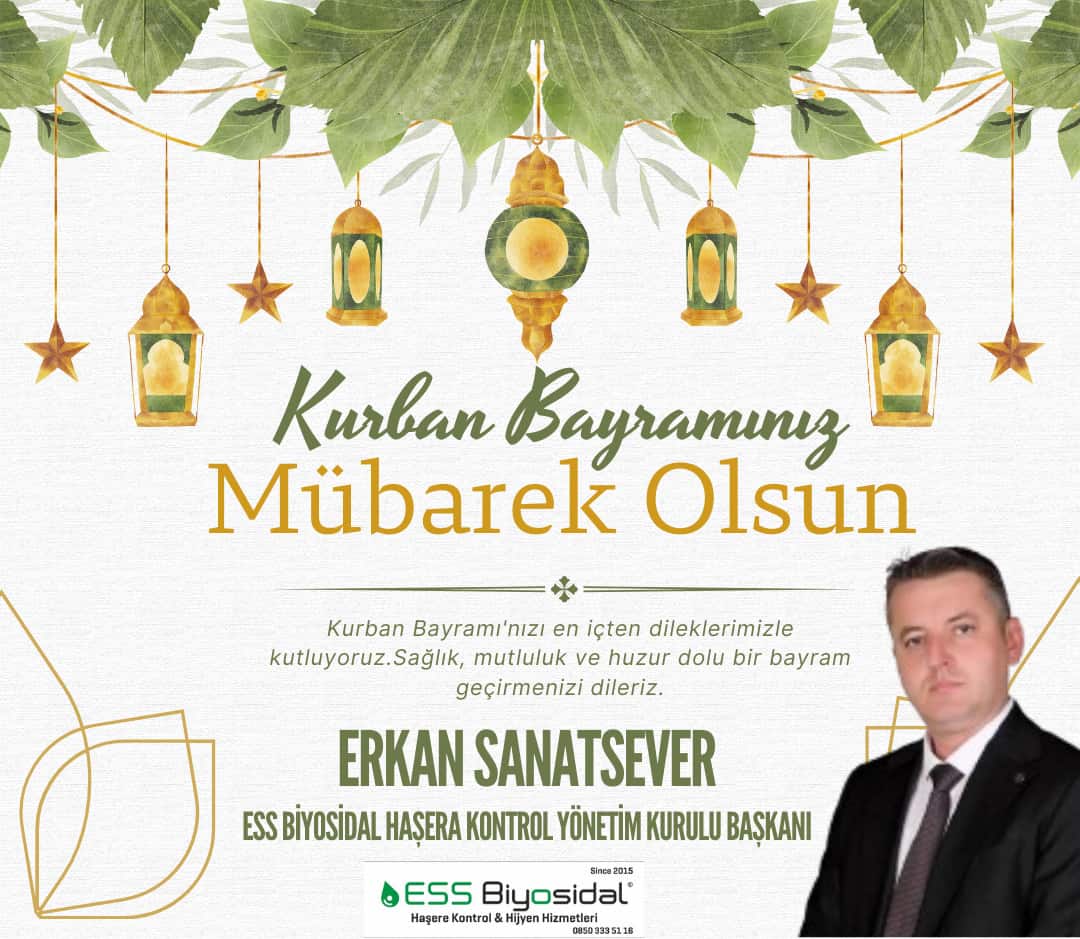 Erkan Sanatsever: Kurban Bayramımız Mübarek Olsun