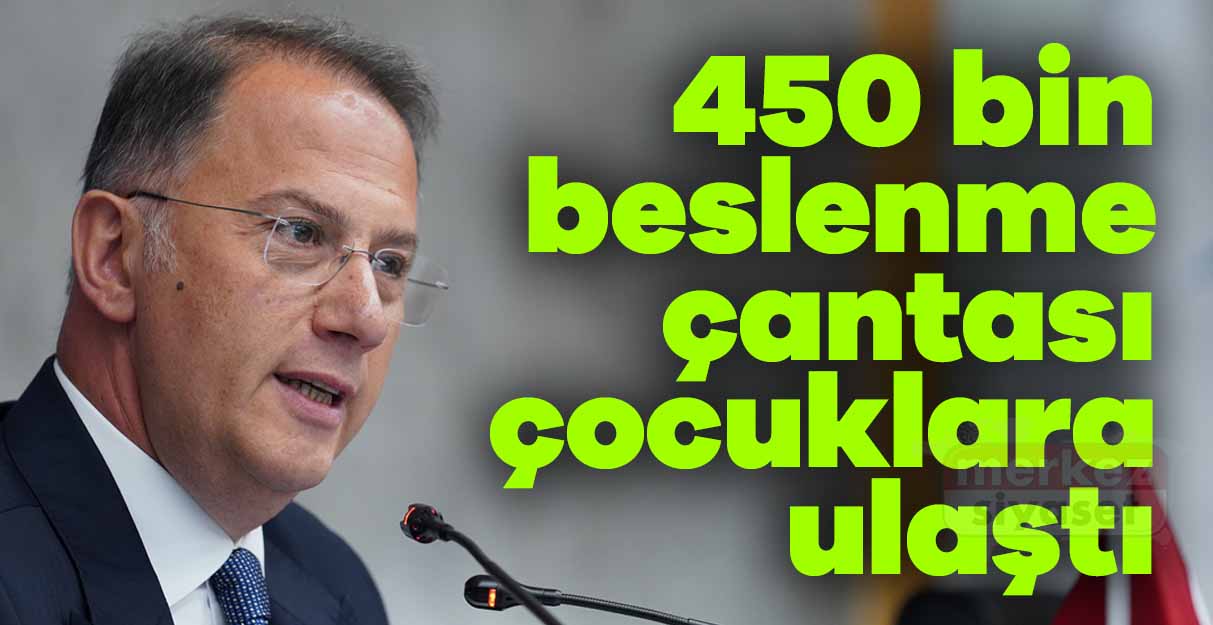 Beylikdüzü’nde 450 bin beslenme çantası çocuklara ulaştı