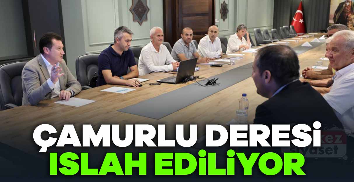 Çamurlu Deresi ıslah ediliyor