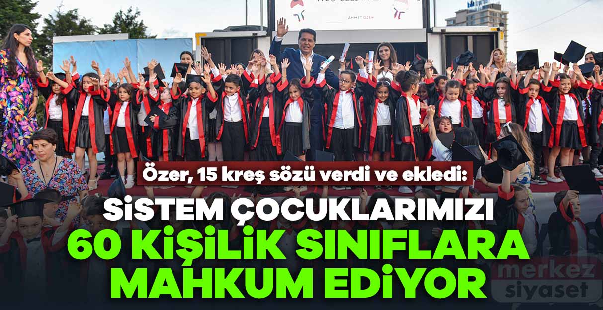 Ahmet Özer: Sistem çocuklarımızı 60 kişilik sınıflara mahkum ediyor