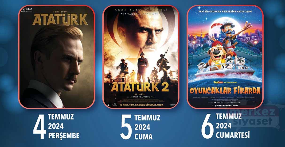 Ücretsiz yazlık sinema gösterimi başlıyor