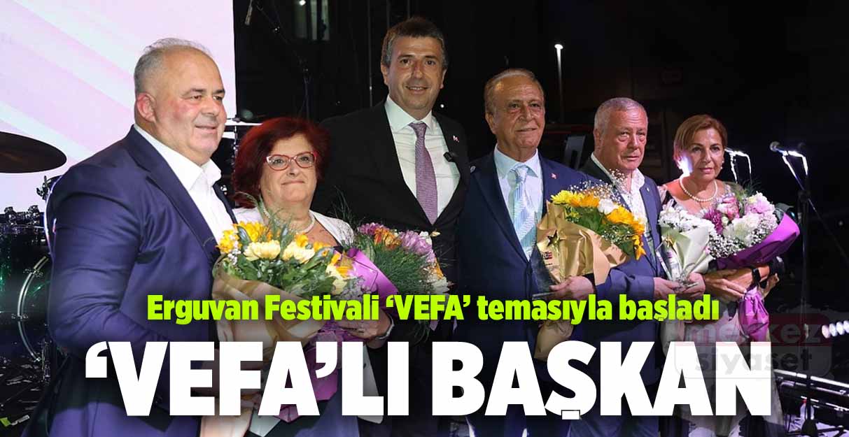 Çatalca Erguvan Festivali 23. Kez Vefa temasıyla başladı