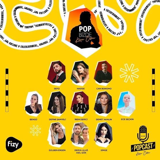 Fizy’de yayınlanan ‘Popcast’ yaza damgasını vurdu