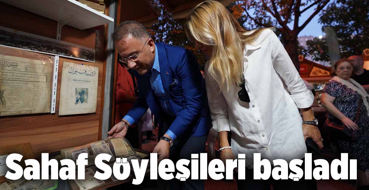 Sahaf Söyleşileri başladı