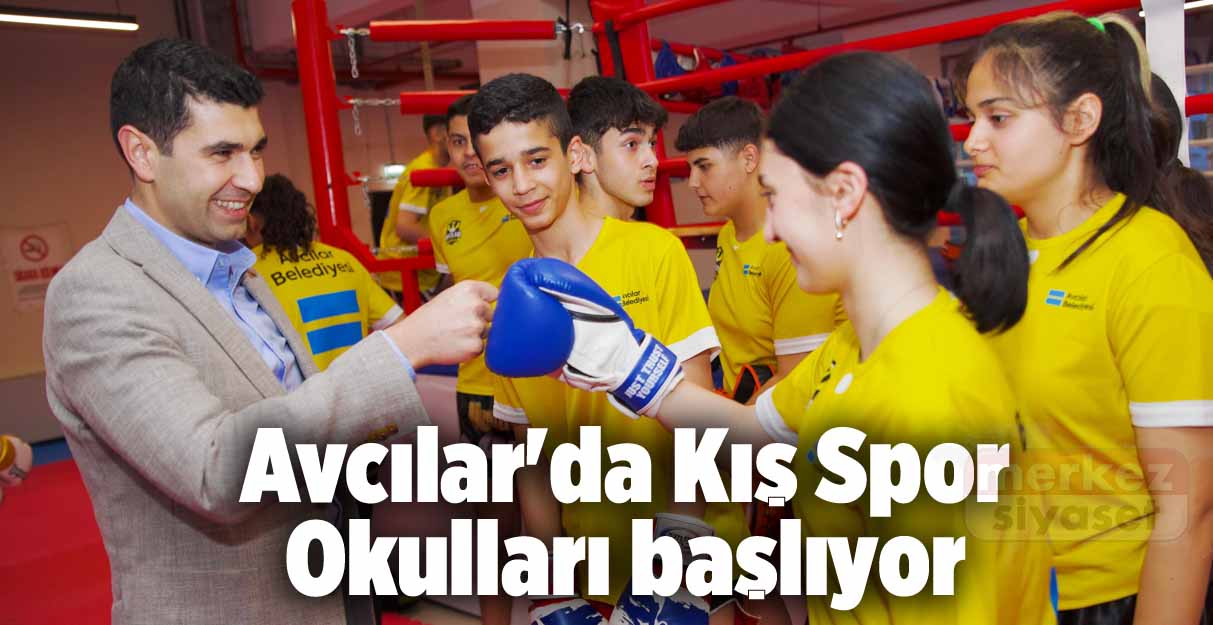 Avcılar’da Kış Spor Okulları başlıyor