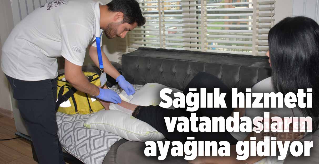 Esenyurt Belediyesi sağlık hizmetini vatandaşların ayağına götürüyor