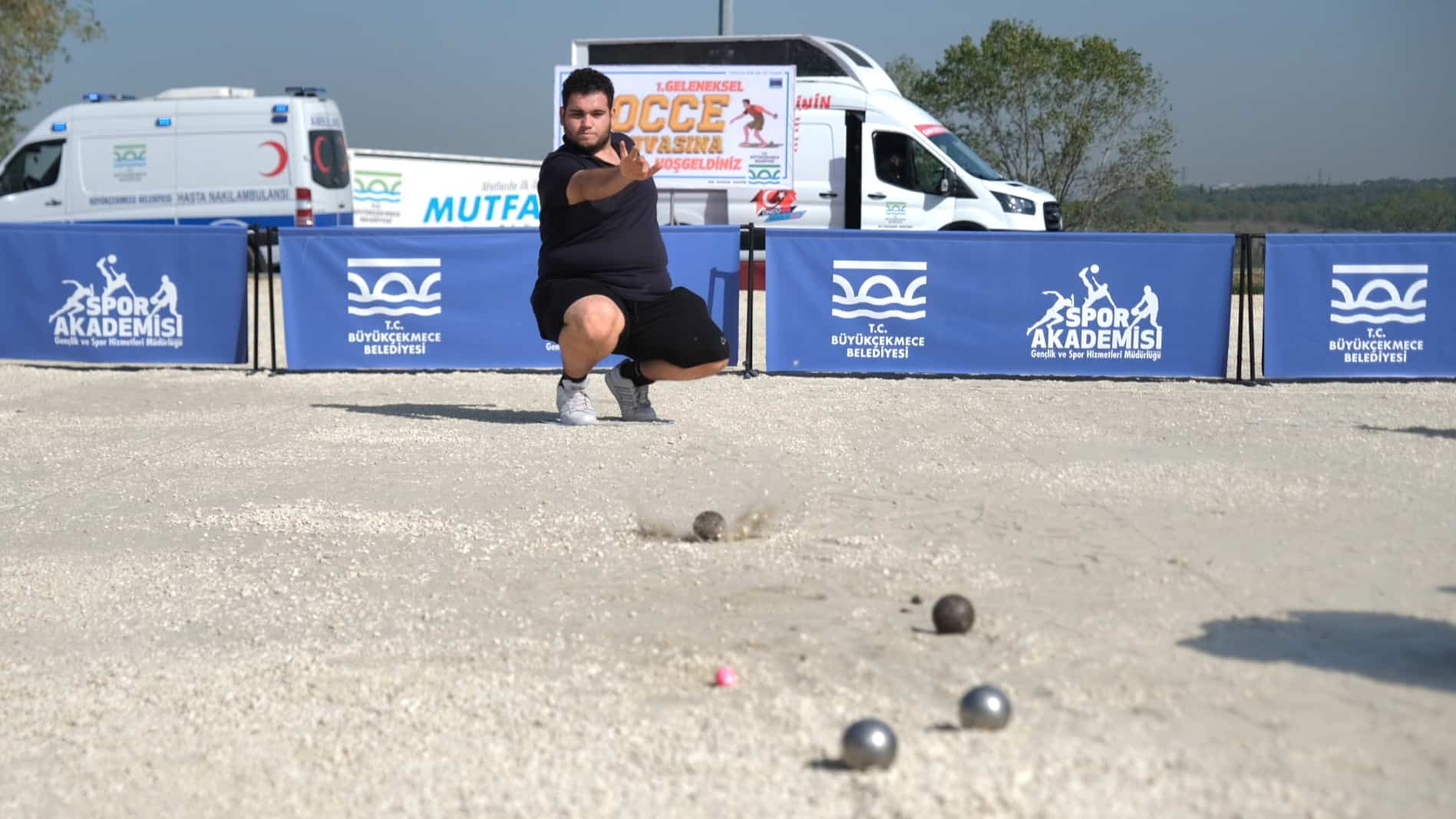 1. Bocce Turnuvası’nda kıyasıya bir mücadele yaşandı