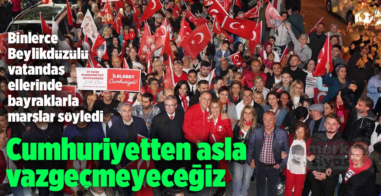 Çalık: Cumhuriyetten asla vazgeçmeyeceğiz