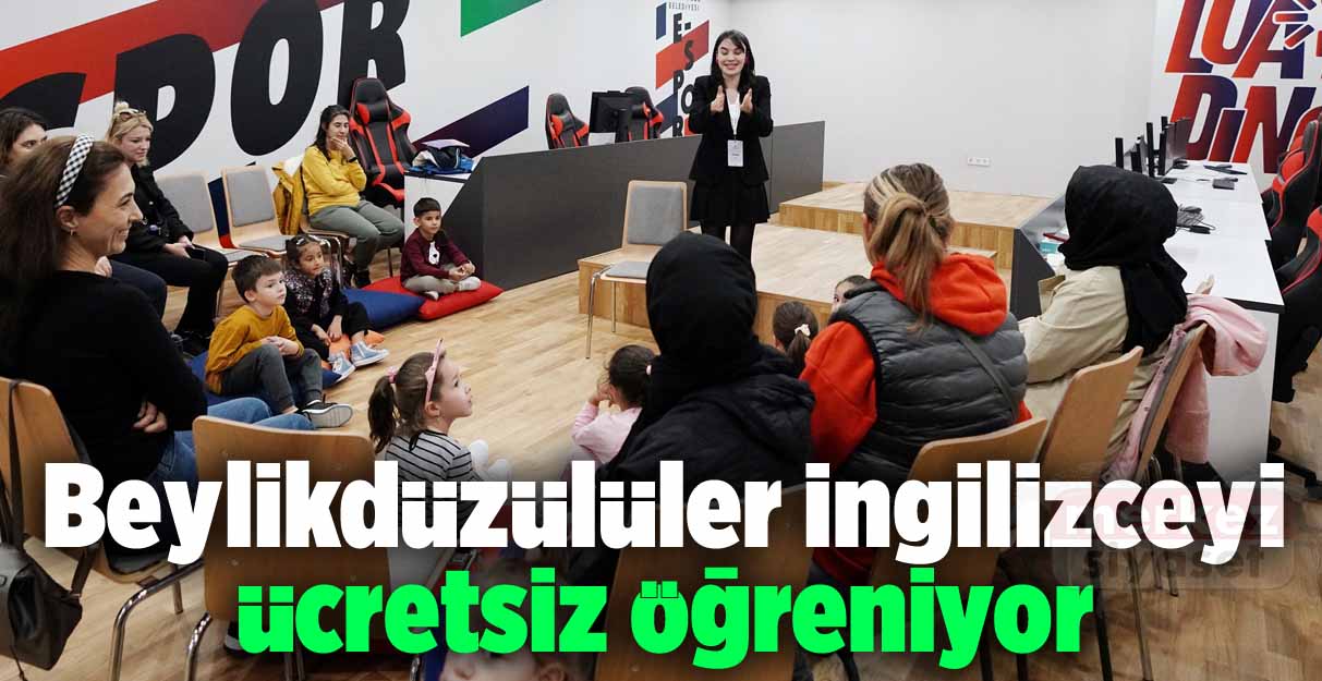 Beylikdüzülüler ingilizceyi ücretsiz öğreniyor