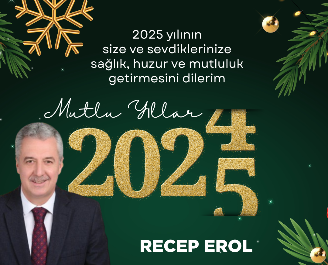 Recep Erol’dan yeni yıl mesajı