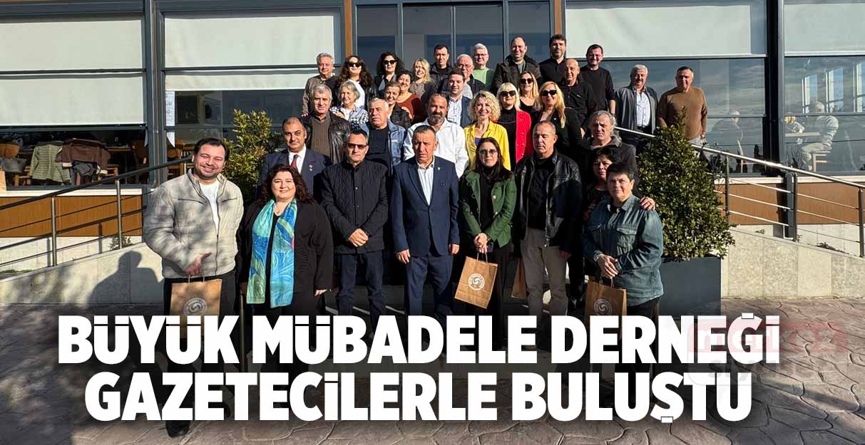 Büyük Mübadele Derneği Gazeteciler Gününde gazetecilerle buluştu