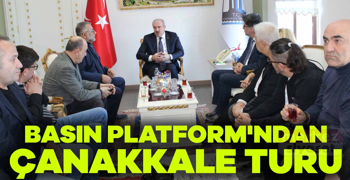 Basın Platform’ndan Çanakkale turu