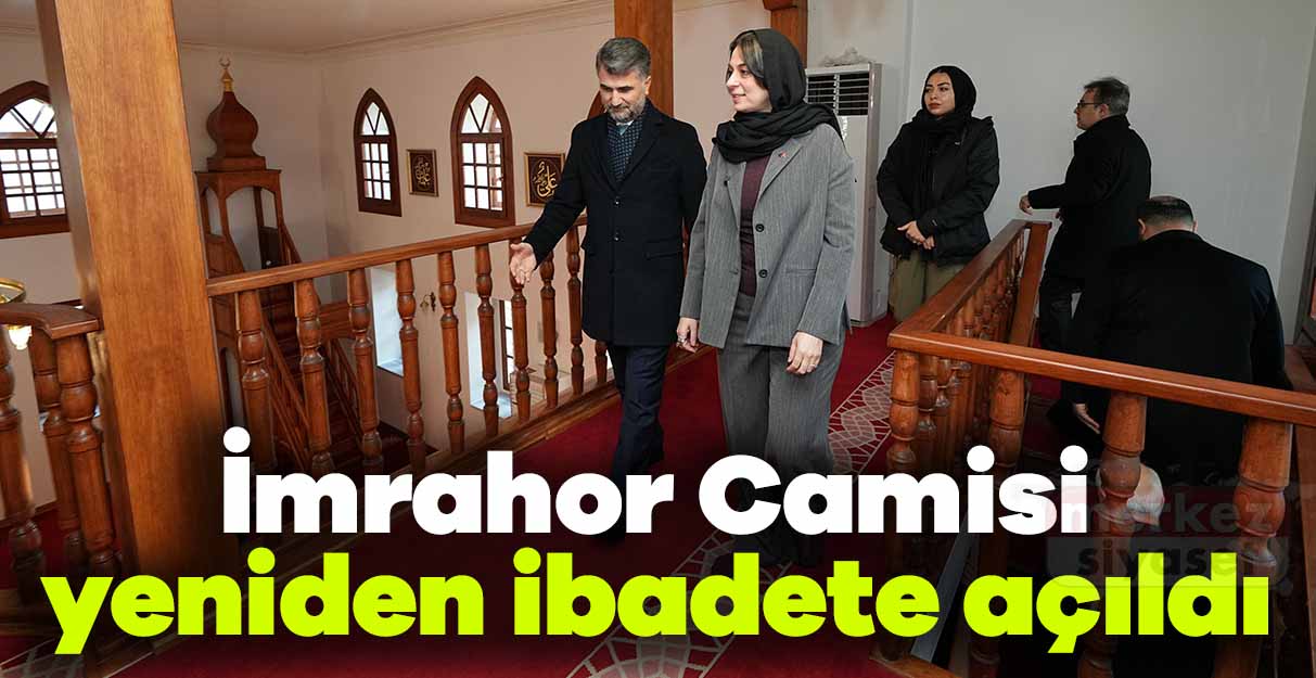 İmrahor Camisi yeniden ibadete açıldı