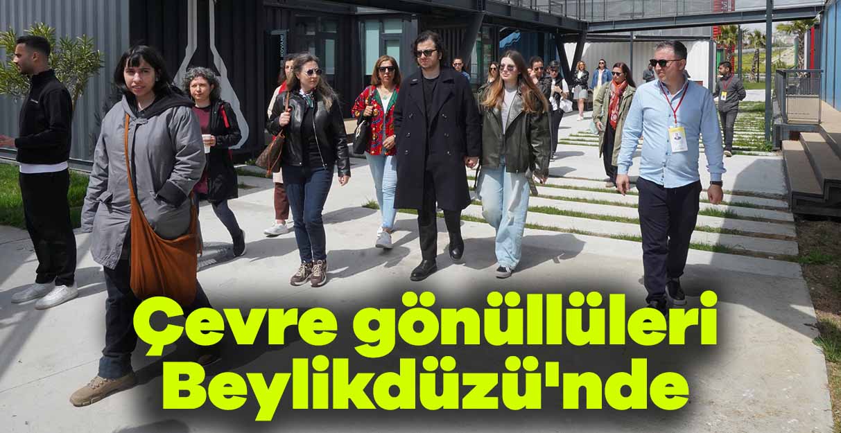 Çevre gönüllüleri Beylikdüzü’nde