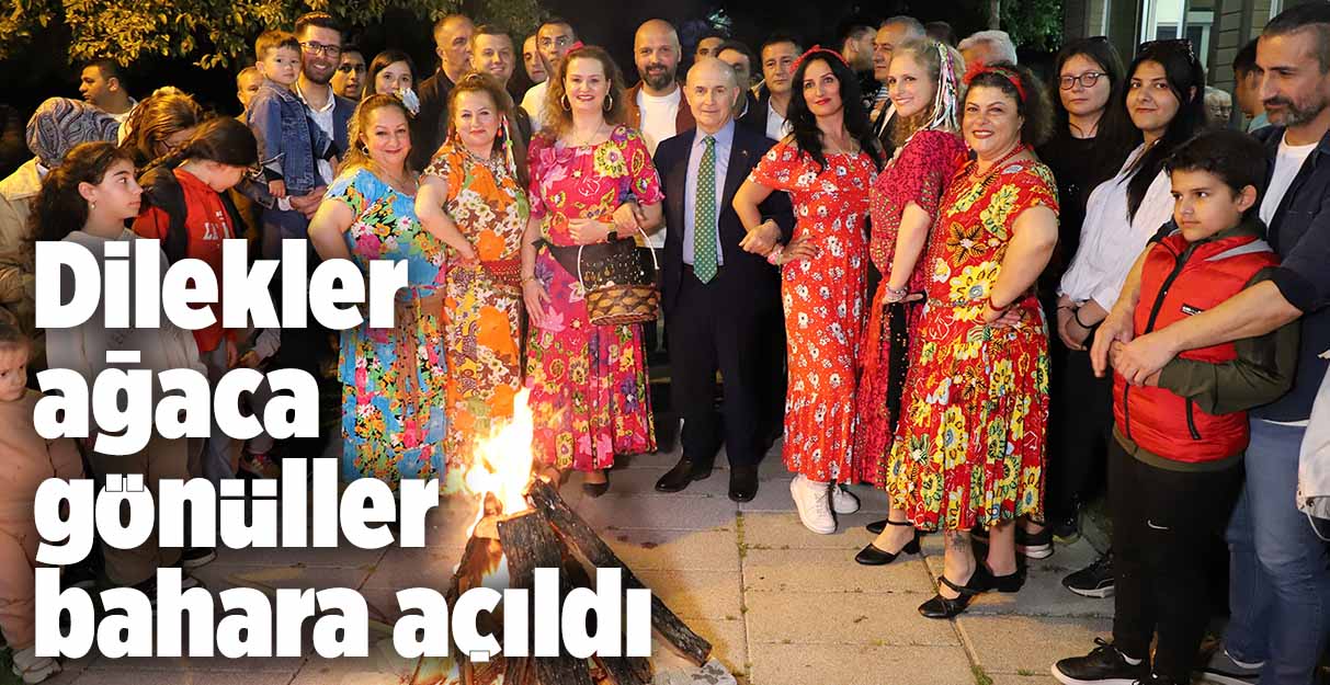 Büyükçekmece’de dilekler ağaca gönüller bahara açıldı