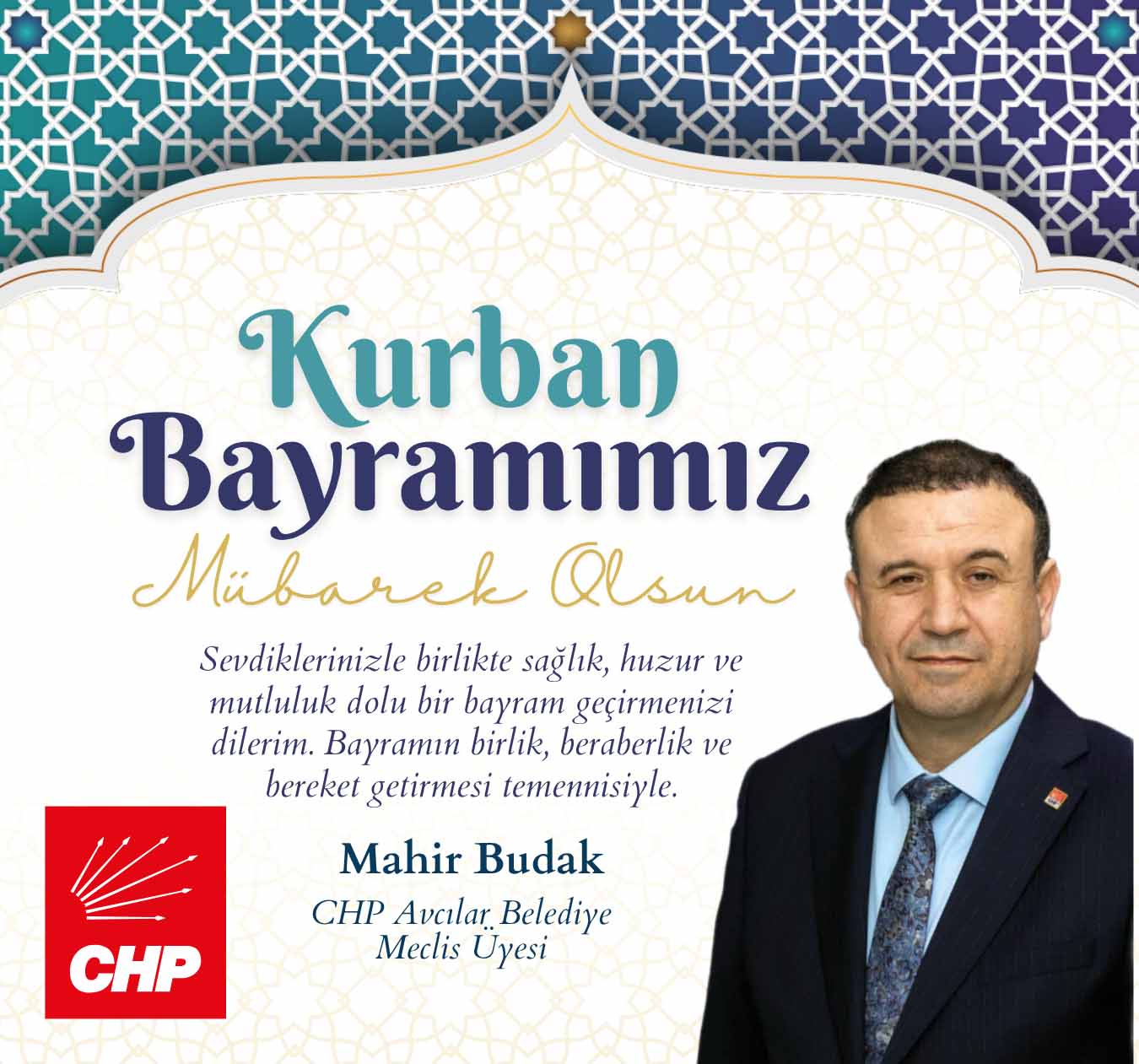 Mahir Budak’tan kurban bayramı mesajı