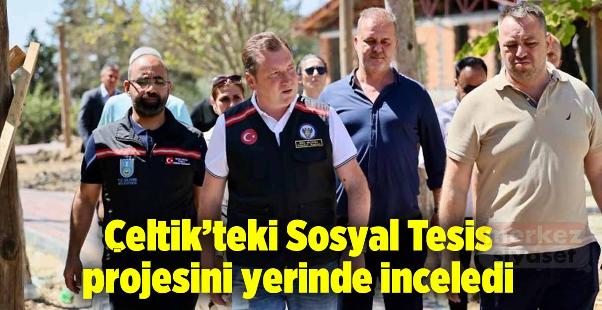 Balcıoğlu, Çeltik’teki Sosyal Tesis projesini yerinde inceledi