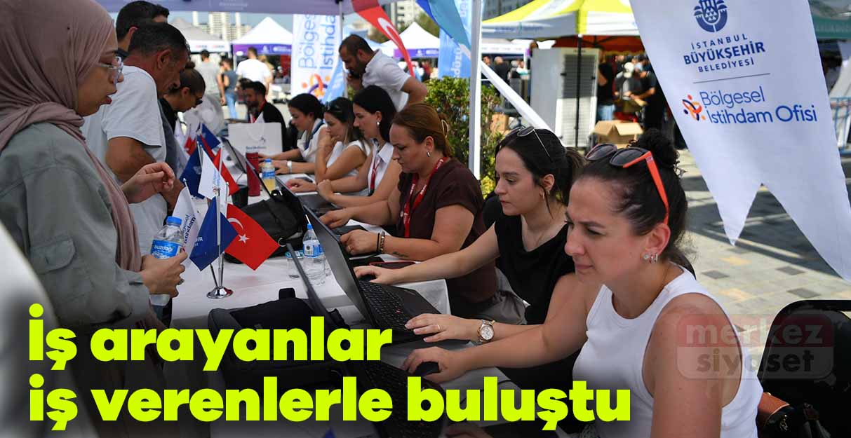 İş arayanlar iş verenlerle buluştu