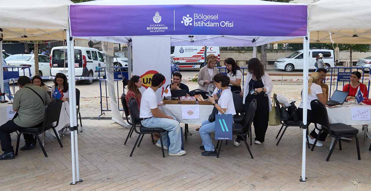 Maltepe kariyer fuarına yoğun ilgi