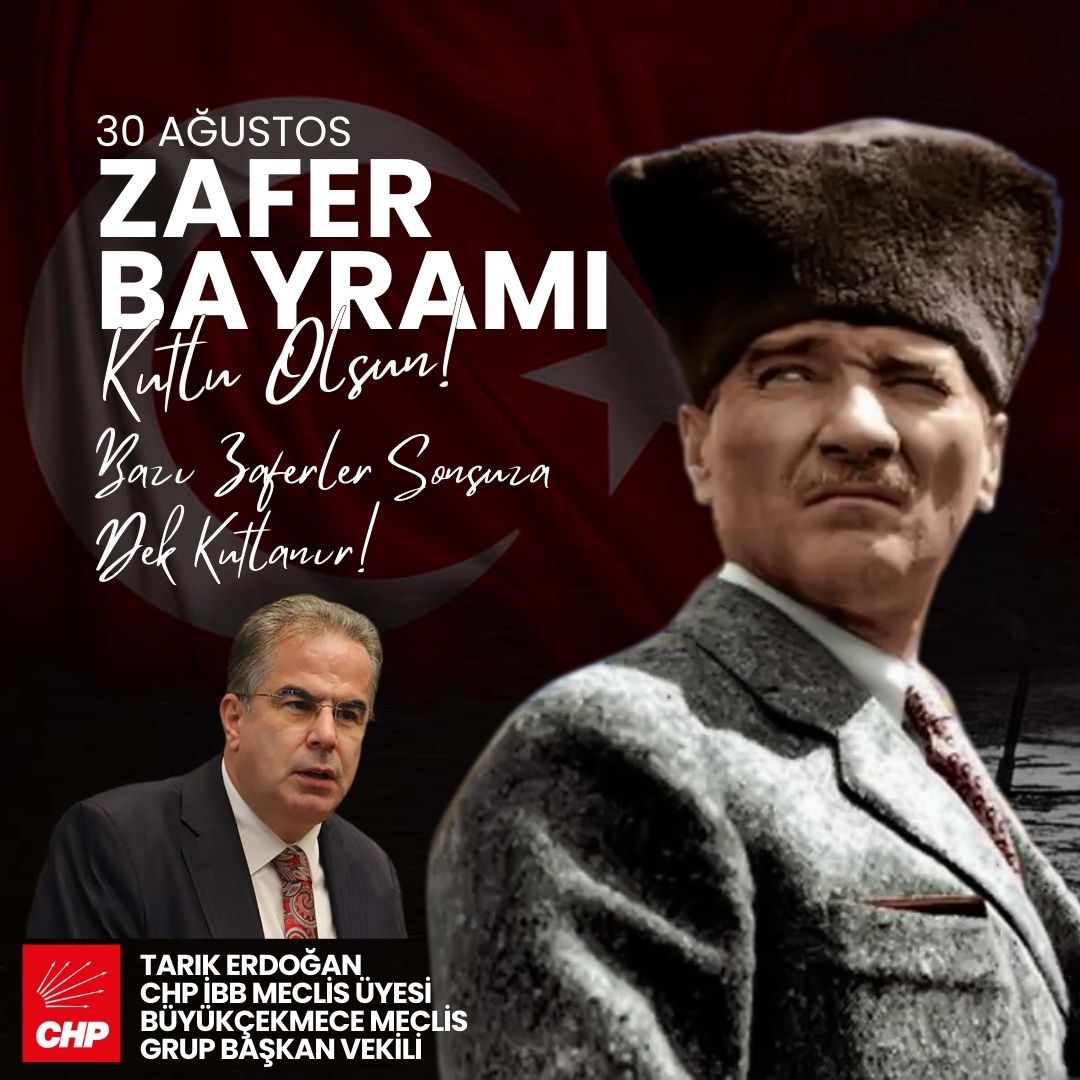 Tarık Erdoğan’dan 30 Ağustos Zafer Bayramı mesajı