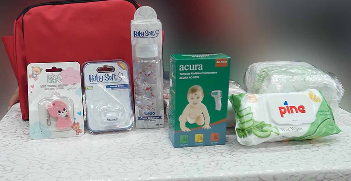 Yenidoğan bebeklere hoş geldin hediyesi