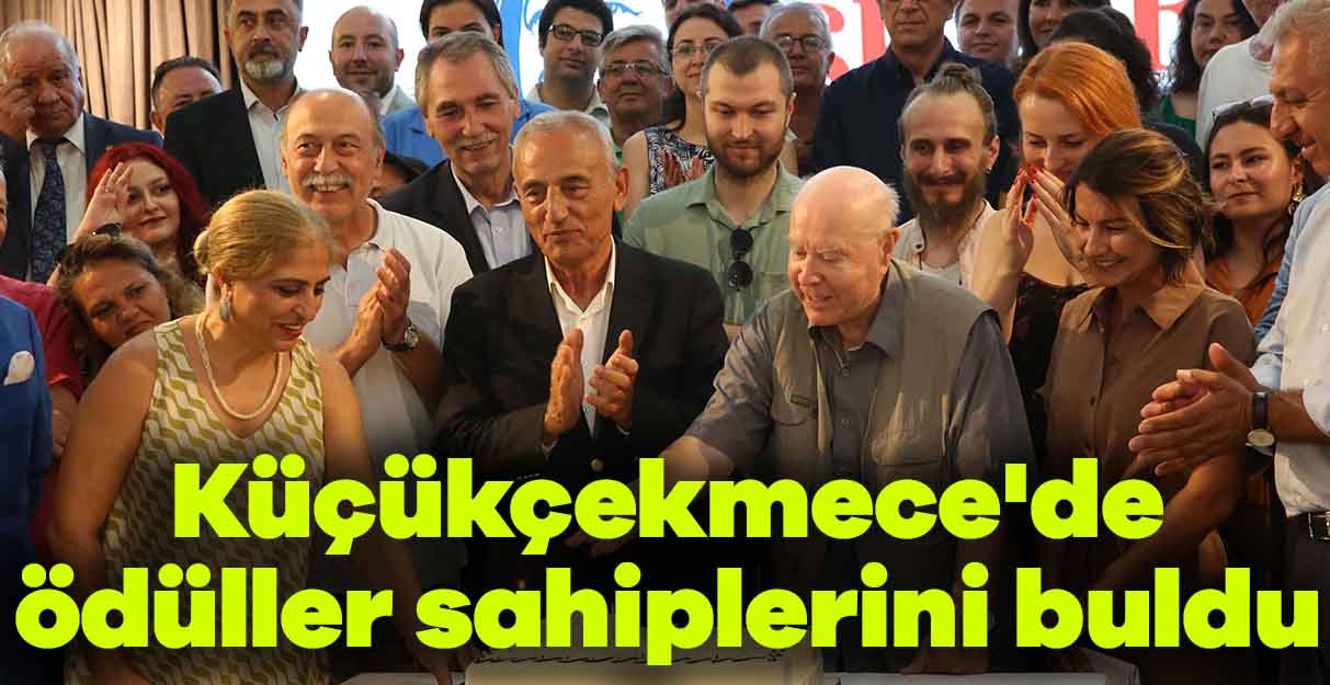 Küçükçekmece’de ödüller sahiplerini buldu