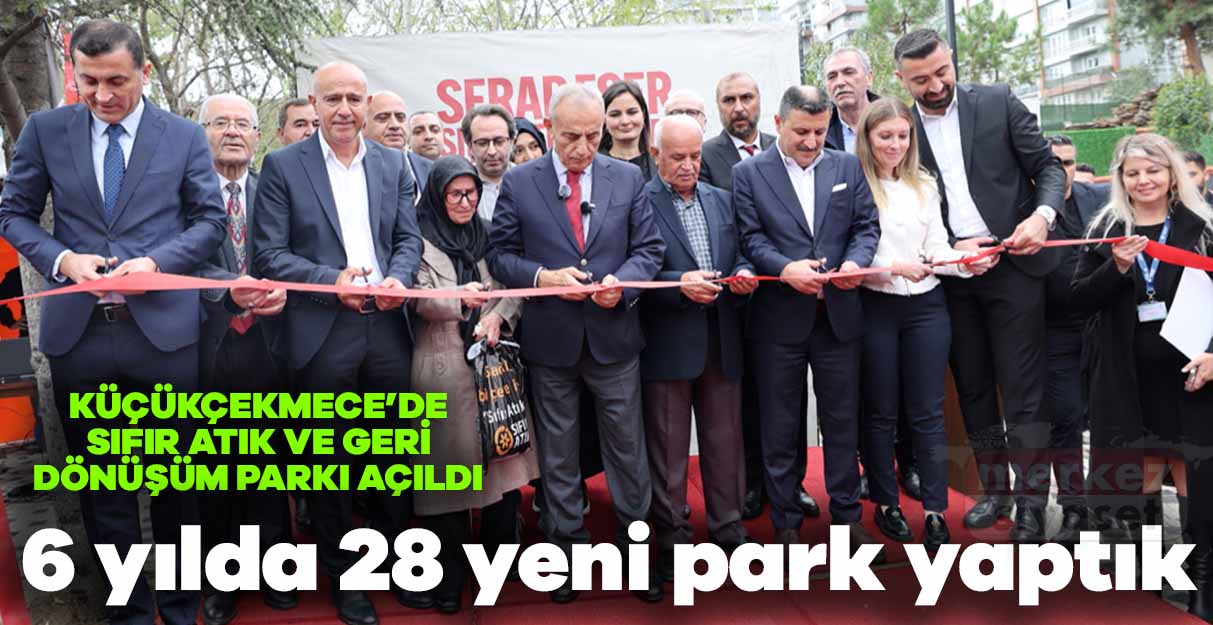 Kemal Çebi: 6 yılda 28 yeni park yaptık