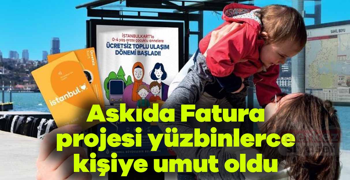 Askıda Fatura projesi yüzbinlerce kişiye umut oldu