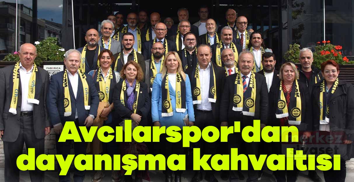 Avcılarspor’dan dayanışma kahvaltısı